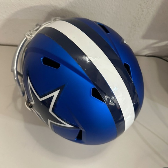 Dak Prescott Signed Full Size Helmet Dallas Cowboys #4 w JSA - Picture 4 of 8